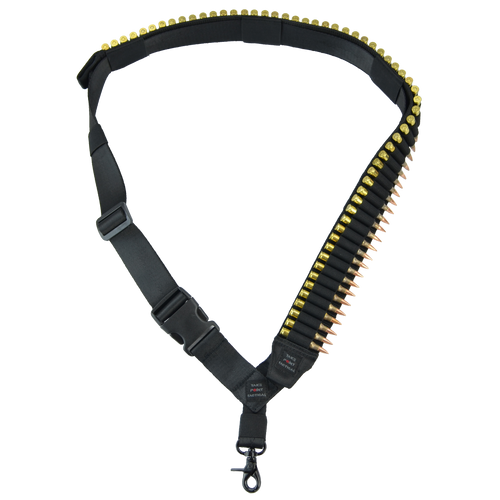 Marksman Series 60 Round Rifle - Pistol Adjustable Bandolier with Removable Metal Swivel