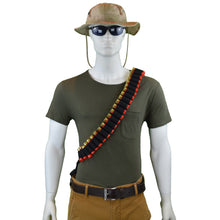Load image into Gallery viewer, Marksman Series 45 Shotgun Round Adjustable Bandolier with Removable Metal Swivel