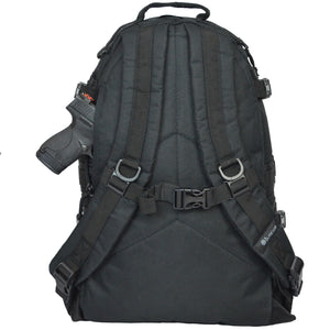 Krevis Series Tactical Bug Out Pack (Tactical Black) - Hydration Reservoir / Bladder Included
